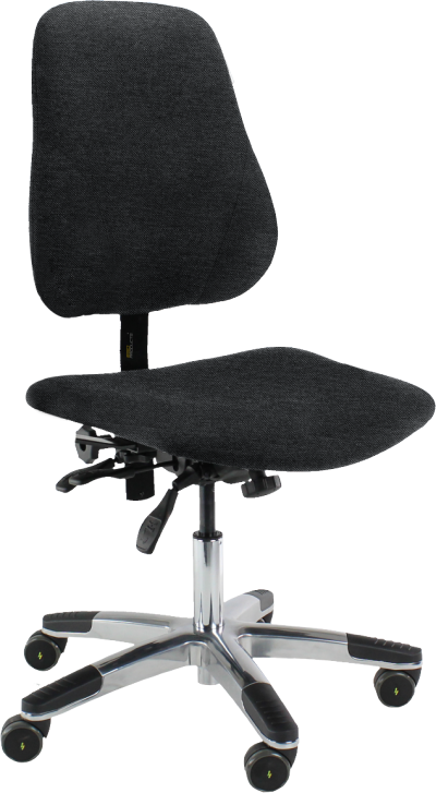 5000 ESD Standard Synchro Mechanism Chair Anthracite Dralon D07 ESD